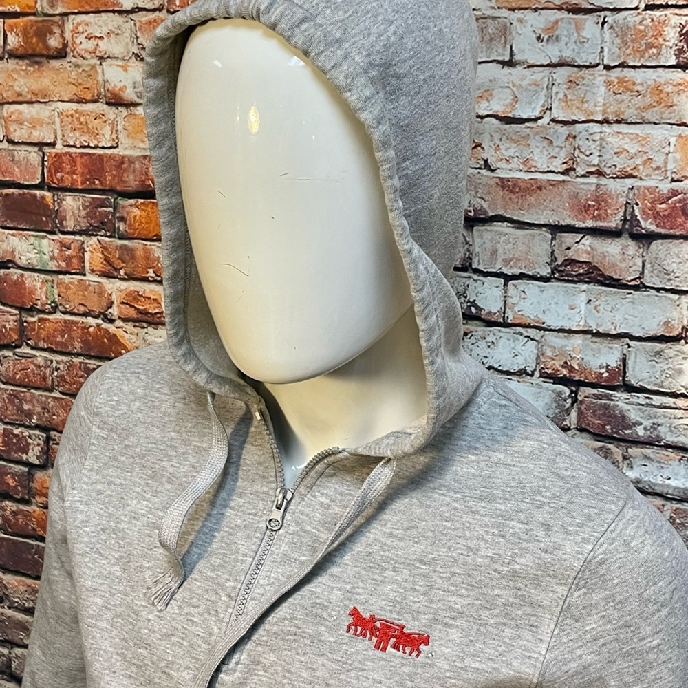 Levi’s quarter zip sweatshirt hoodie M